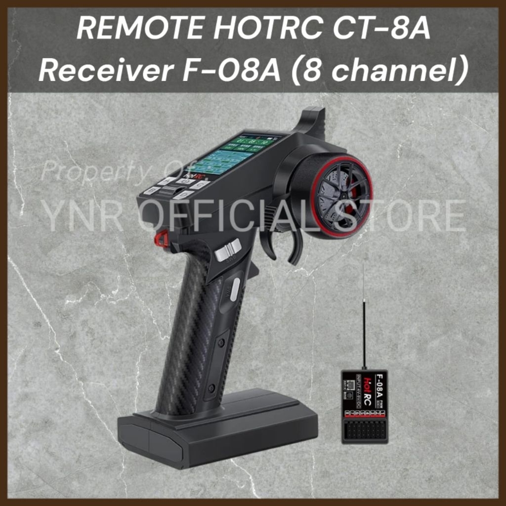 HotRC CT-8A 2.4GHz 8 Channel Remote Control Transmitter Full propo RC Tank RC BOAT RC drift 1/10 1/1