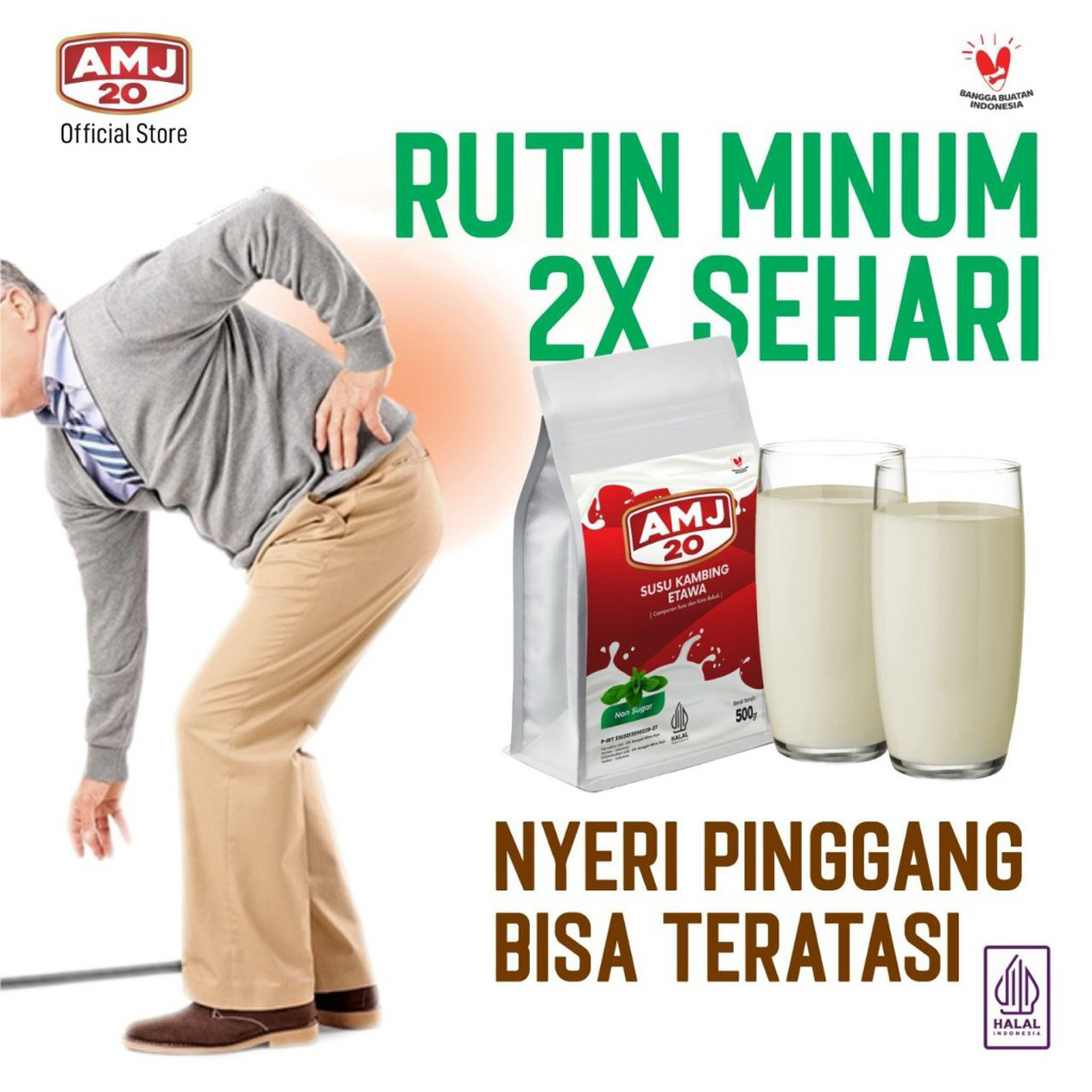 amj 20 susu kambing susu etawa kemasan 1kg