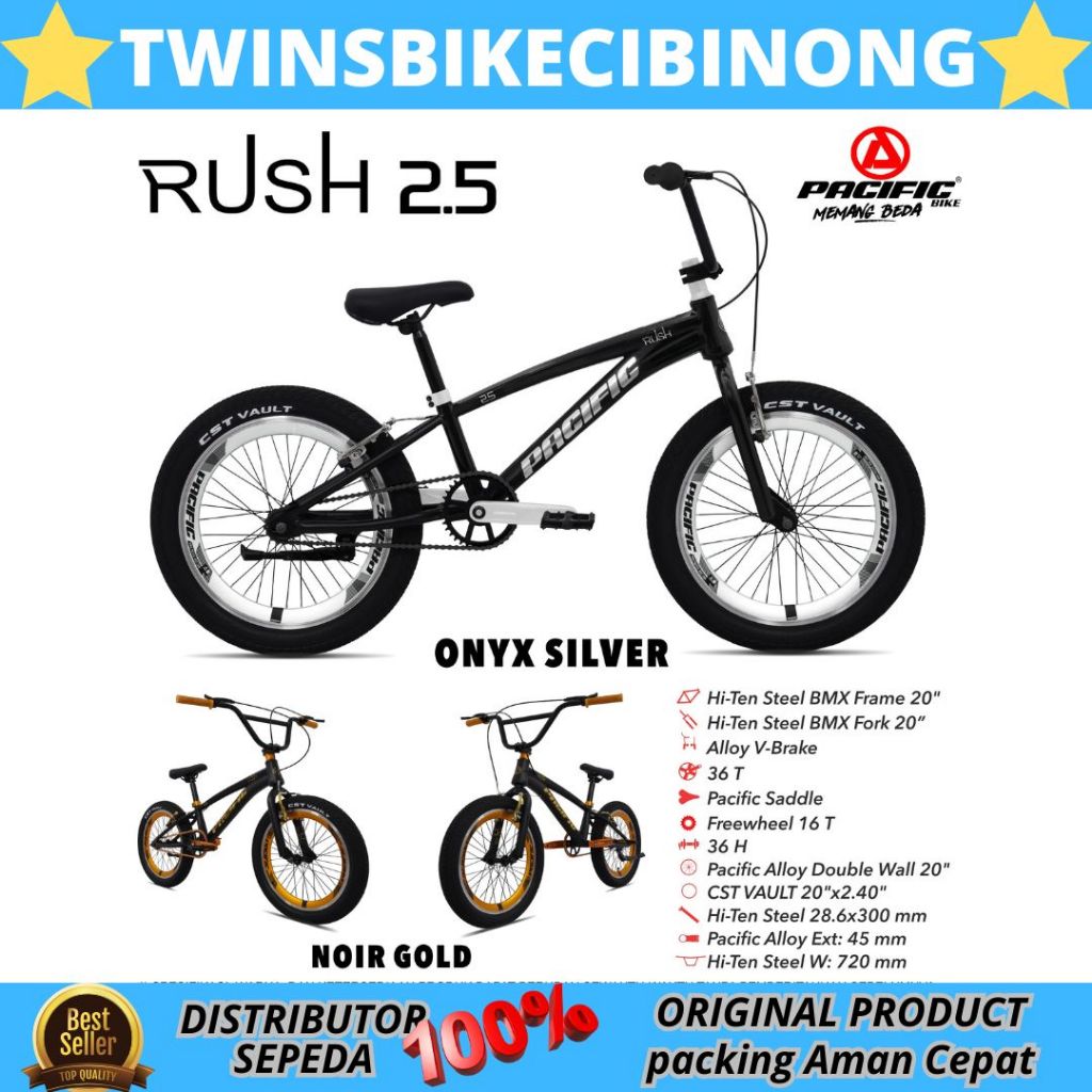 Sepeda Bmx 20 Pacific RUSH NEW 2026