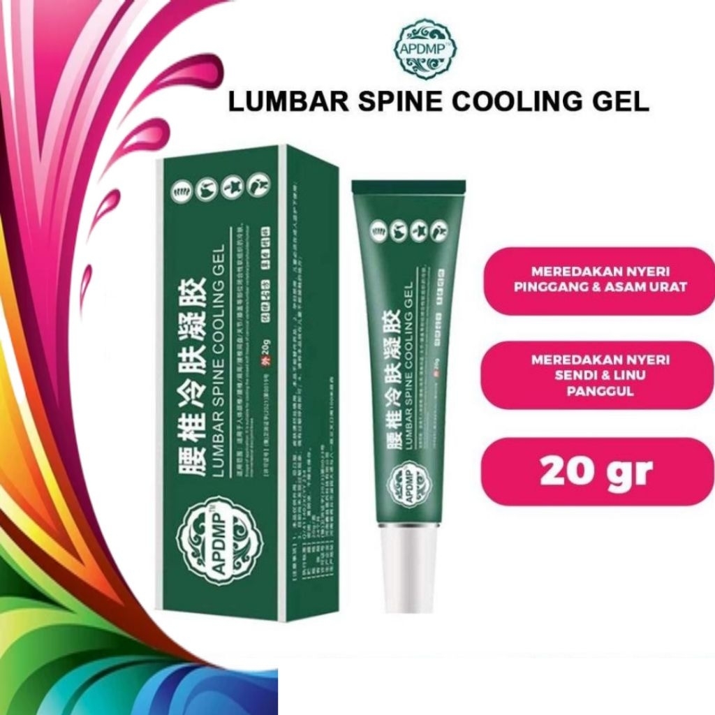 SALEP LUMBAR COOLING GEL ORIGINAL PEREDA NYERI