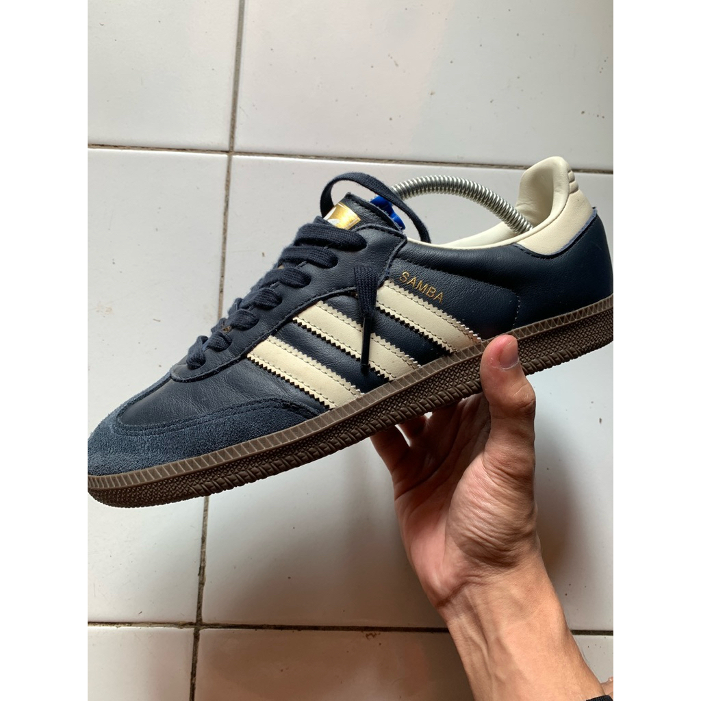 adidas samba og navy second ori