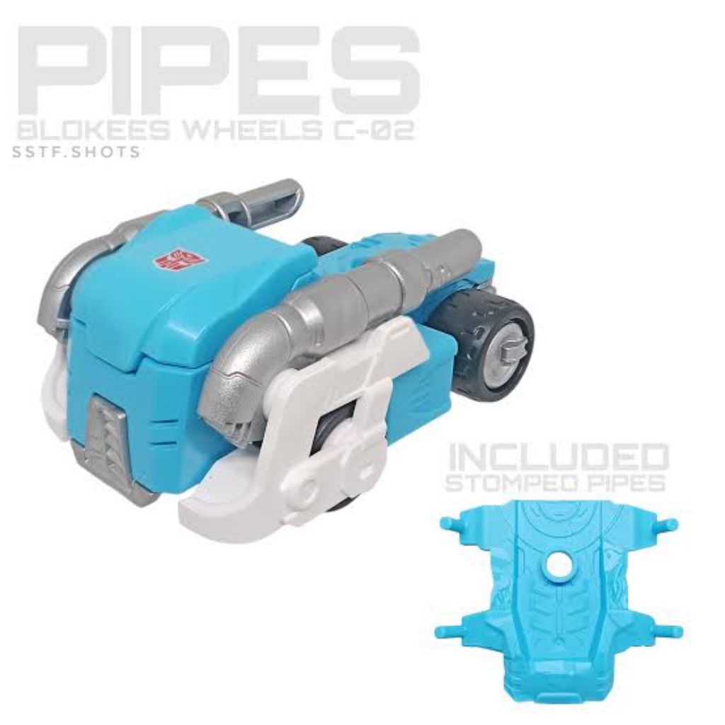 Blokees Transformers Wheels Vol.02 - PIPES