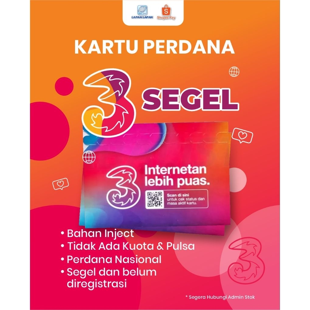 KARTU PERDANA TRI KOSONG