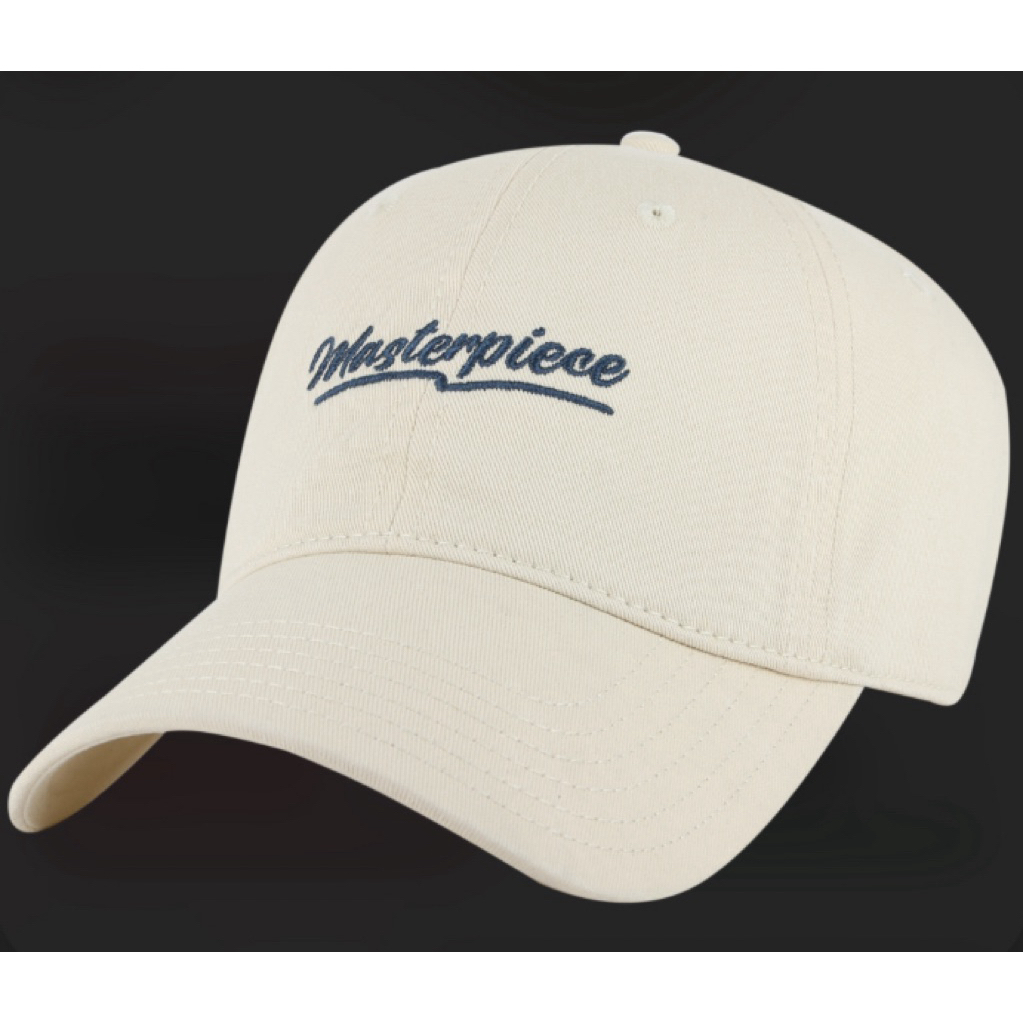 Miniso Topi Baseball Putih Trendy Master Piece