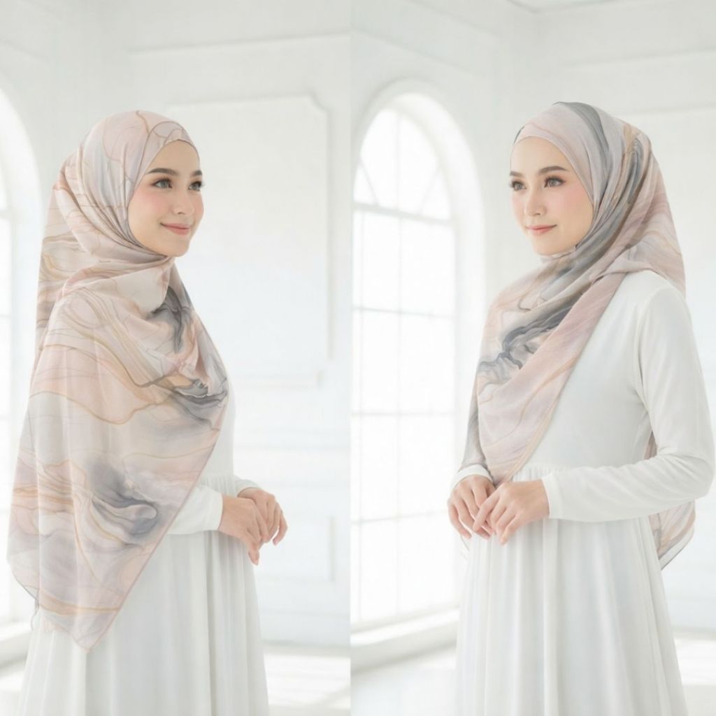 Pashmina Printing Sublime Hijab Jilbab Motif Ceruty Babydoll