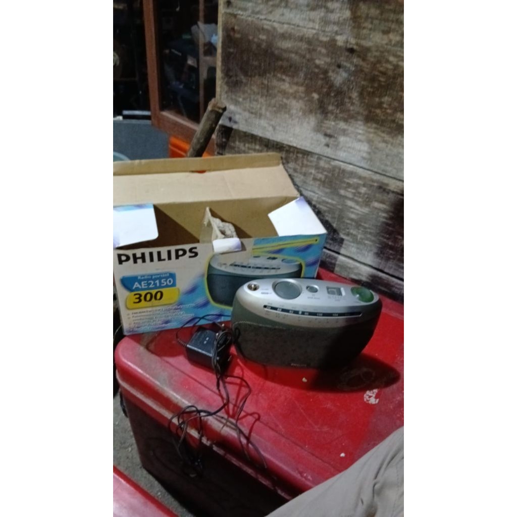 radio phillips 325rb jadul antik kuno lawas vintage display normal