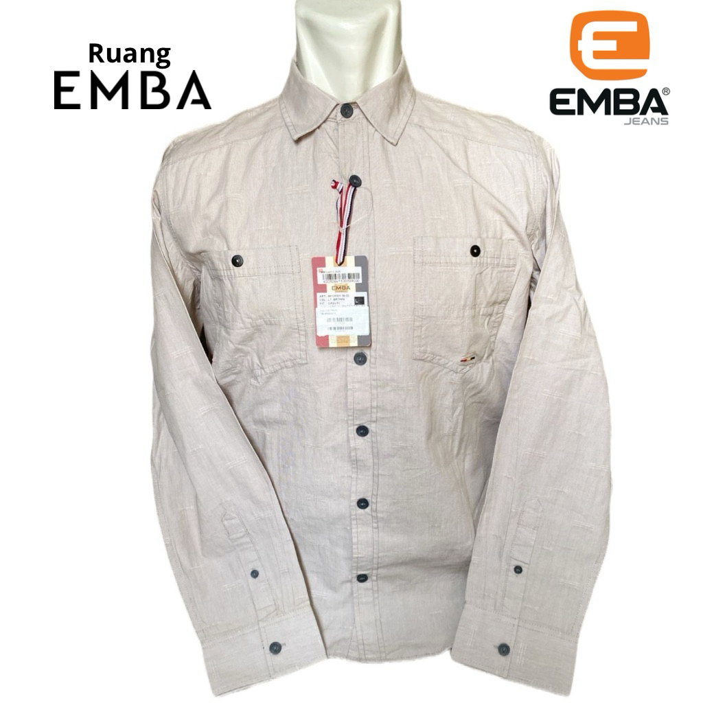 EMBA - Kemeja EMBA Classic Lengan Panjang size L