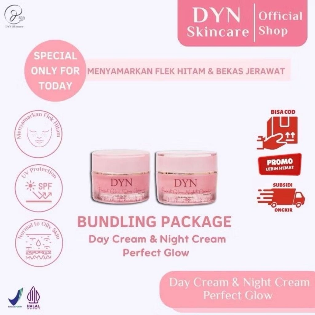 ￼Oh My Skin! Bundling DYN Perfect Glow Day & Night cream