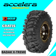BAN ACCELERA BADAK X-TREME 33 10,5 R15 OFFROAD BAN MOBIL BADAX X-TRIME R15 UKURAN 33 10,5 R15