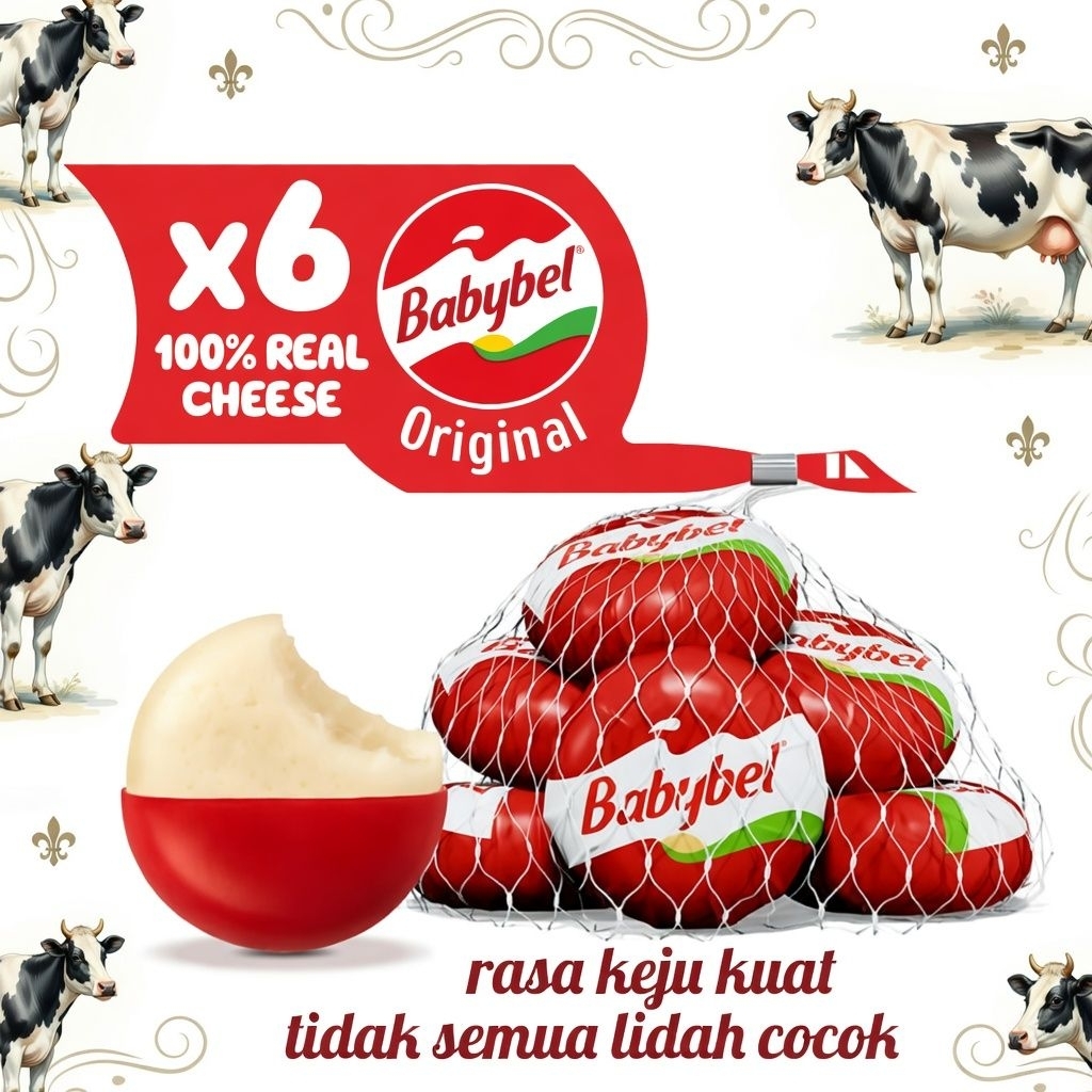 Babybel Mini Chedar Cheese Kemasan Ecer Satuan