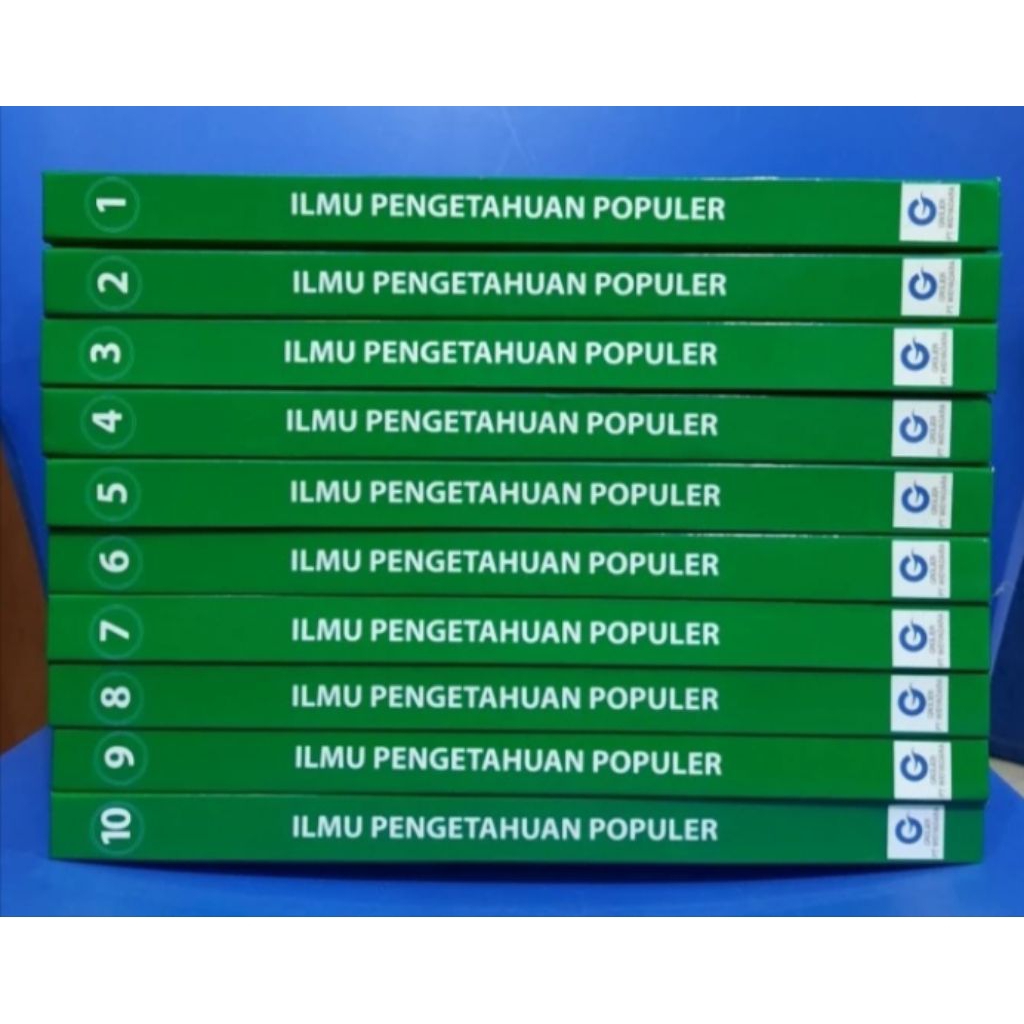 Buku Seri Ensiklopedia Ilmu Pengetahuan Populer (10 Jilid),oleh Grolier
