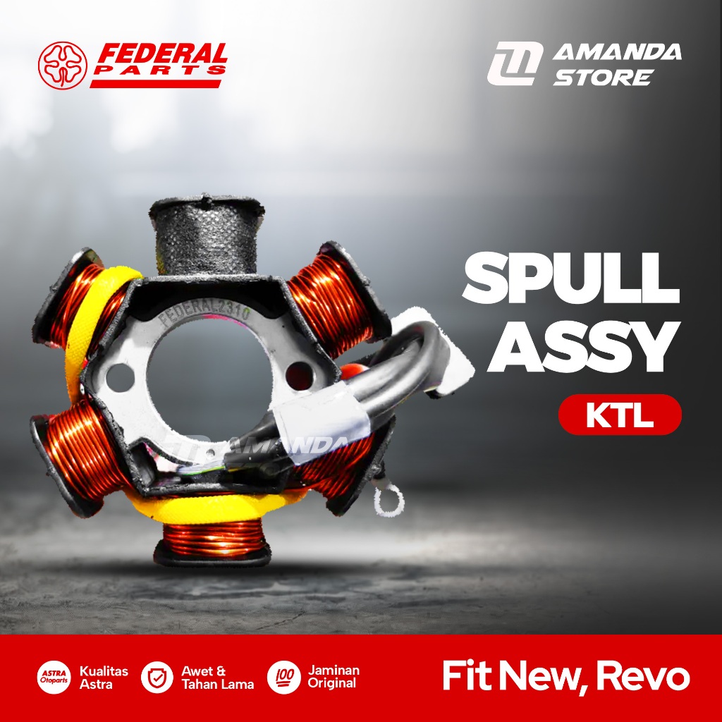 SPULL ASSY Spul Magnet Supra Fit New Revo (KTL) Original Federal Parts