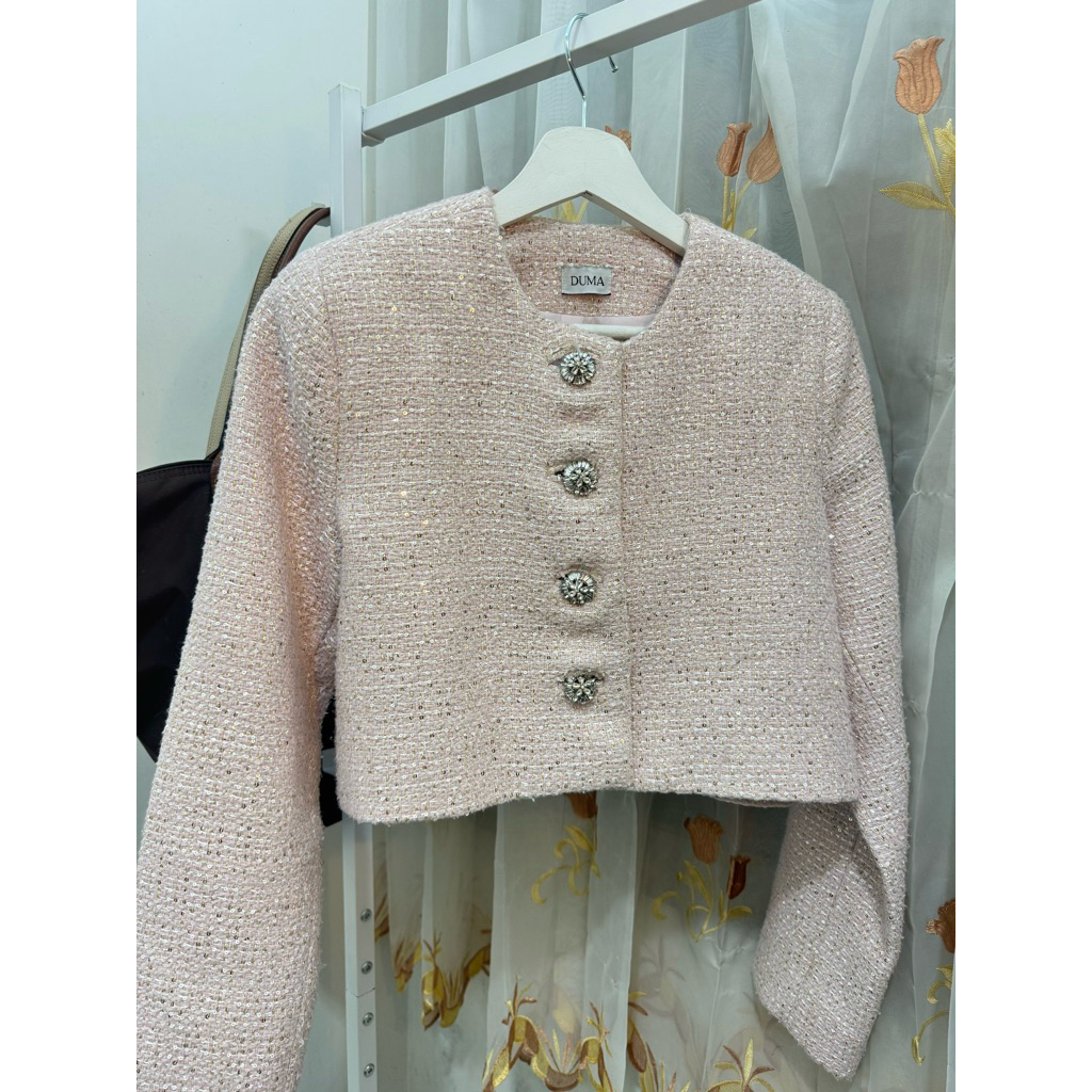 Preloved Duma Lumi Tweed Pink