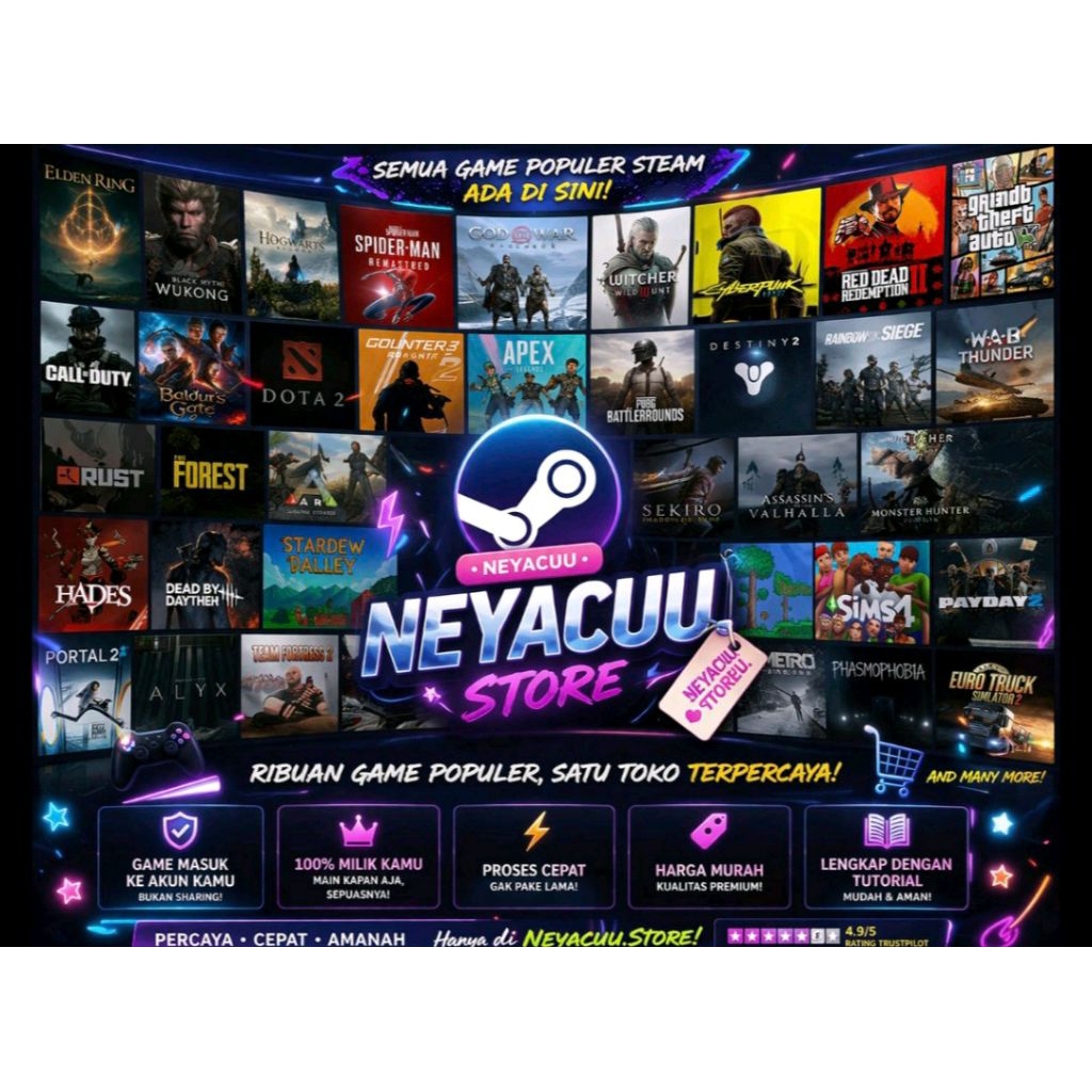 Game Steam Masuk Akun Pribadi