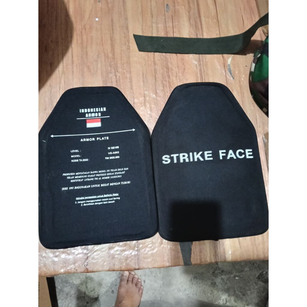 Plat Kevlar Anti Peluru