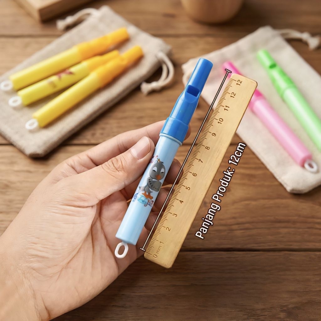 peluit kartun isi 10pcs