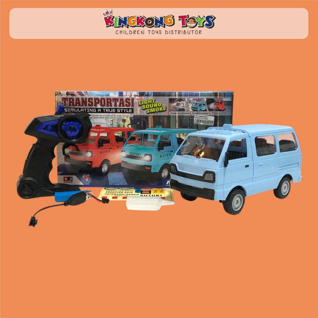MAINAN ANAK REMOTE CONTROL TRANSPORTASI / MAINAN ANAK LAKI-LAKI/ REMOTE KONTROL TRANSPORTASI BEMO
