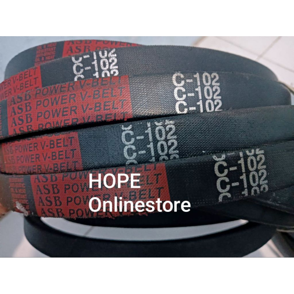 VBELT FANBELT C102 C 102 C-102 ASB