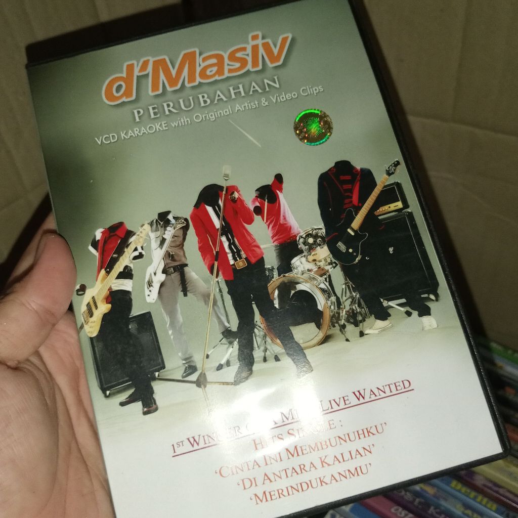 VCD Karaoke D'Masiv - Perubahan (Kemasan Box)