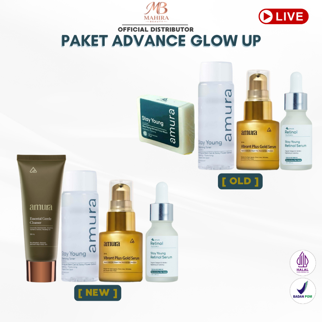 [LIVE] Amura Advance Glow Up - Perawatan Super Glowing Anti Kusam