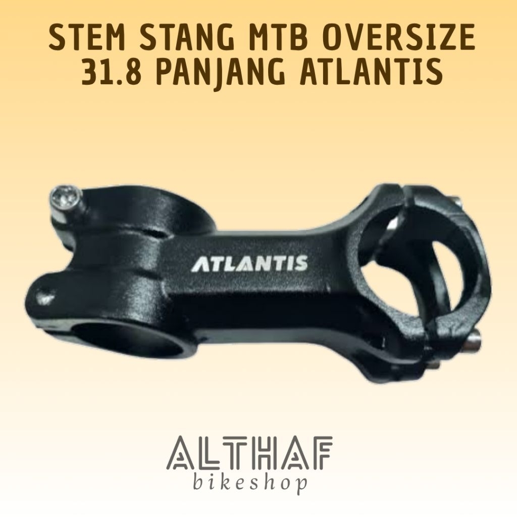 Stem Stang MTB Oversize 31.8 Atlantis Model Panjang