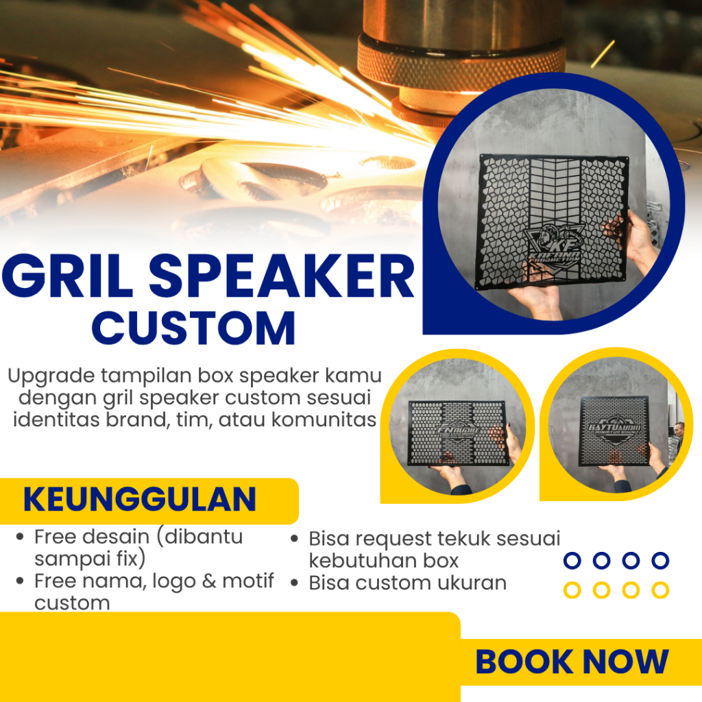 grill speaker custom