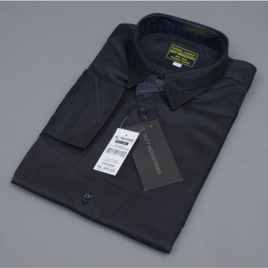 GROSIR SENA (PROMO COD) Kemeja Pria Lengan Panjang Kemeja Polos Pria Oxford Kemeja Hitam Baju Laki L