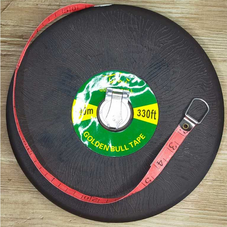 Meteran Kain Bulat 100 m Meteran Tukang Rol Bulat