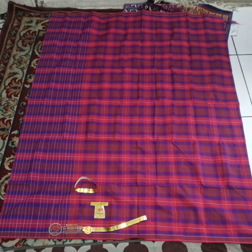 sarung Jadul Tjap Manggis Tetoron (baru)
