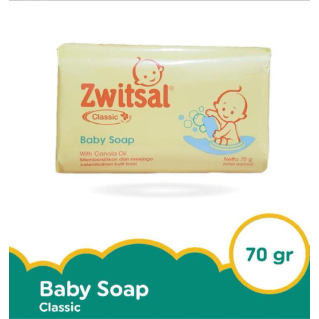 Zwitsal Baby Shop /Sabun Batang bayi 70g
