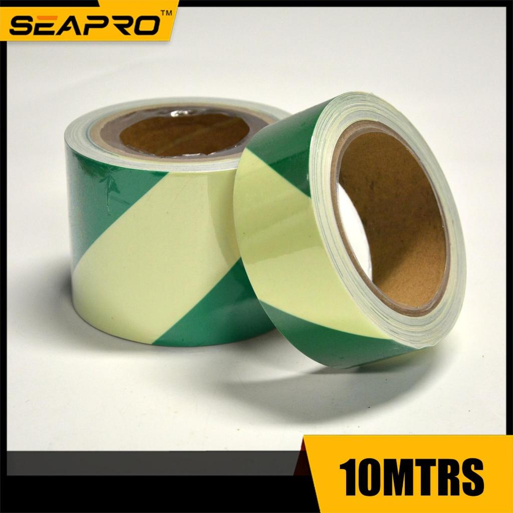 332034 332038 Self-Adhesive Diagonal Tape Fluorescent Luminous Tape - 40mm