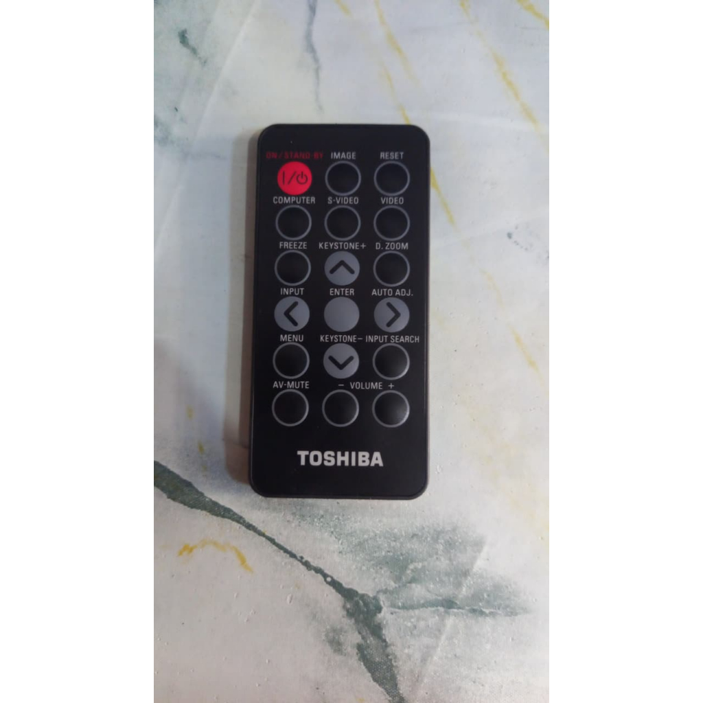 REMOTE PROYEKTOR TOSHIBA ORIGINAL