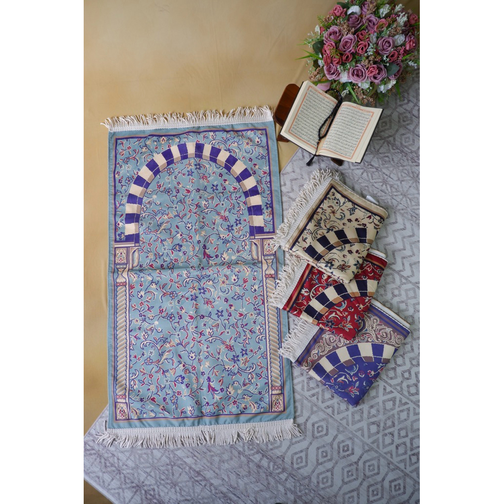 Sajadah Rawdah Turki Original 100% | Sajadah Turki Motif Rawdah |
