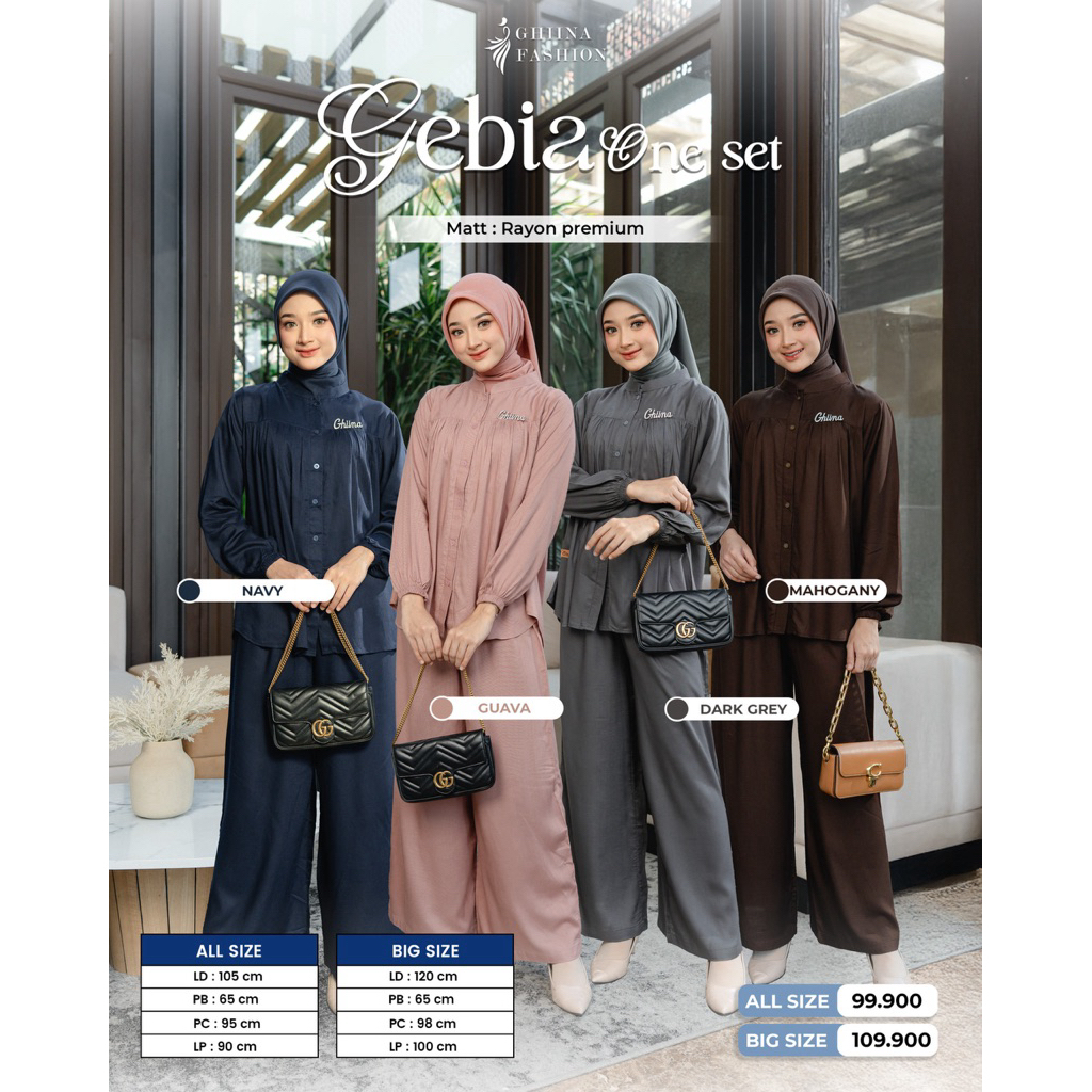//GABIA ONE SET // GHINA FASHION//