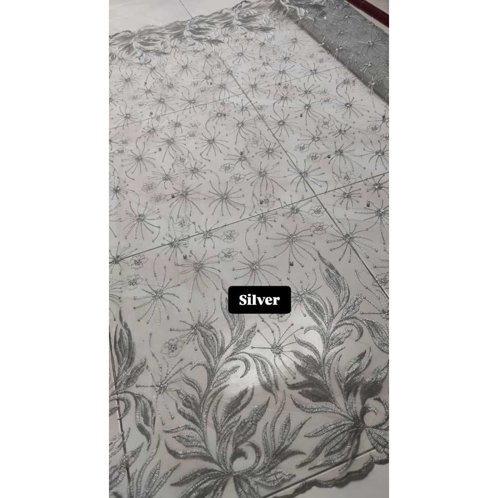 Kain Tile Akar Renda Premium