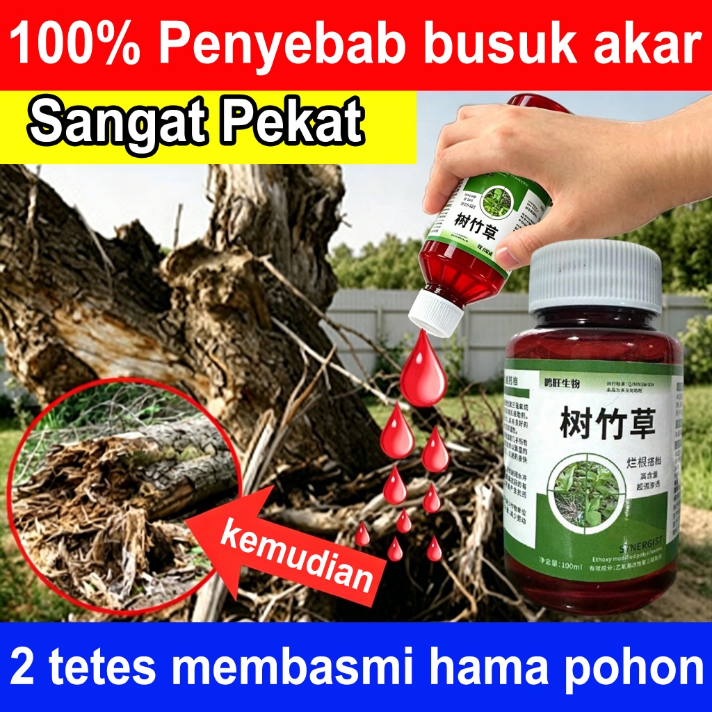 vulgar herbisida pembasmi rumput liar sistemik paling ampuh pohon besar   bambu sistemik selektif ra