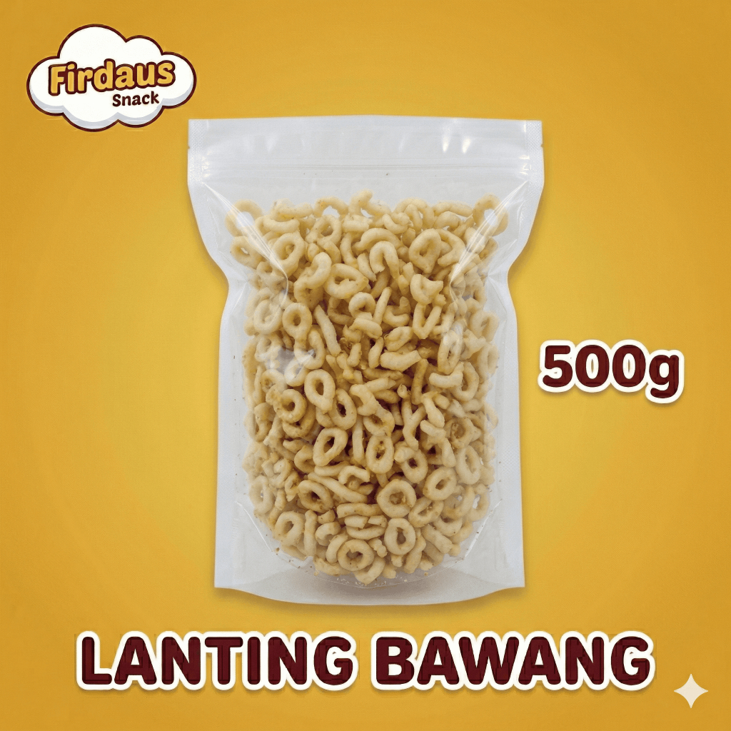 Langit_Rembulan Lanting Bawang 1Kg 500Gr 250Gr 100Gr - Lanting Singkong Gurih Renyah Asli Magelang -