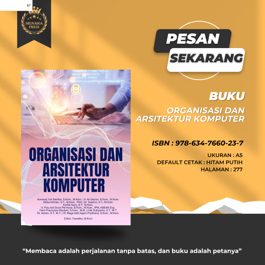 ORGANISASI DAN ARSITEKTUR KOMPUTER