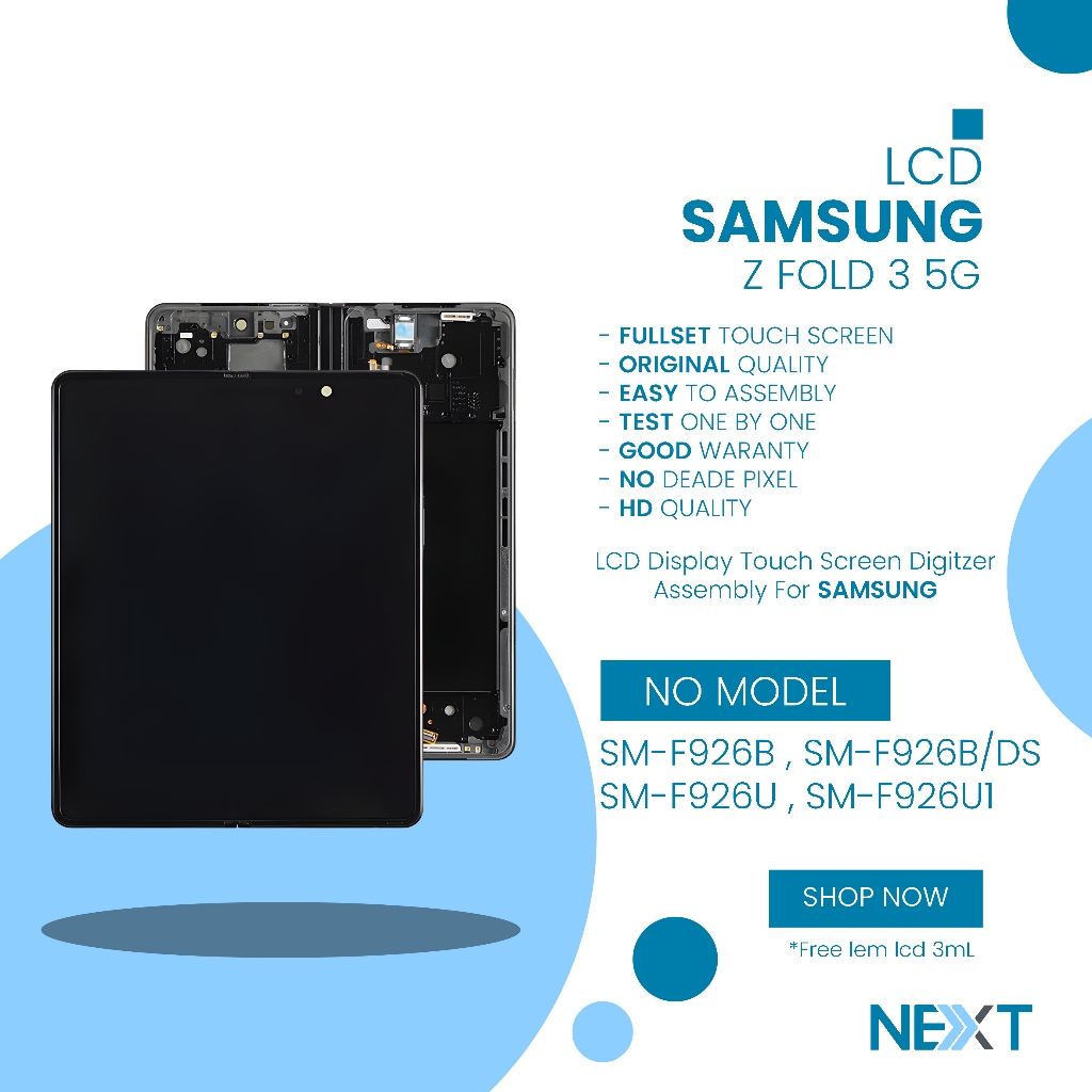 LCD Samsung Z Fold 3 - Fullset Touchscreen Original