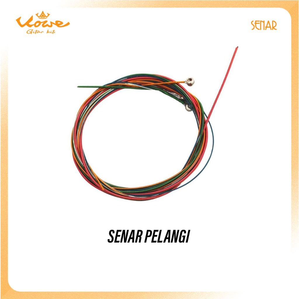 Senar Gitar Pelangi
