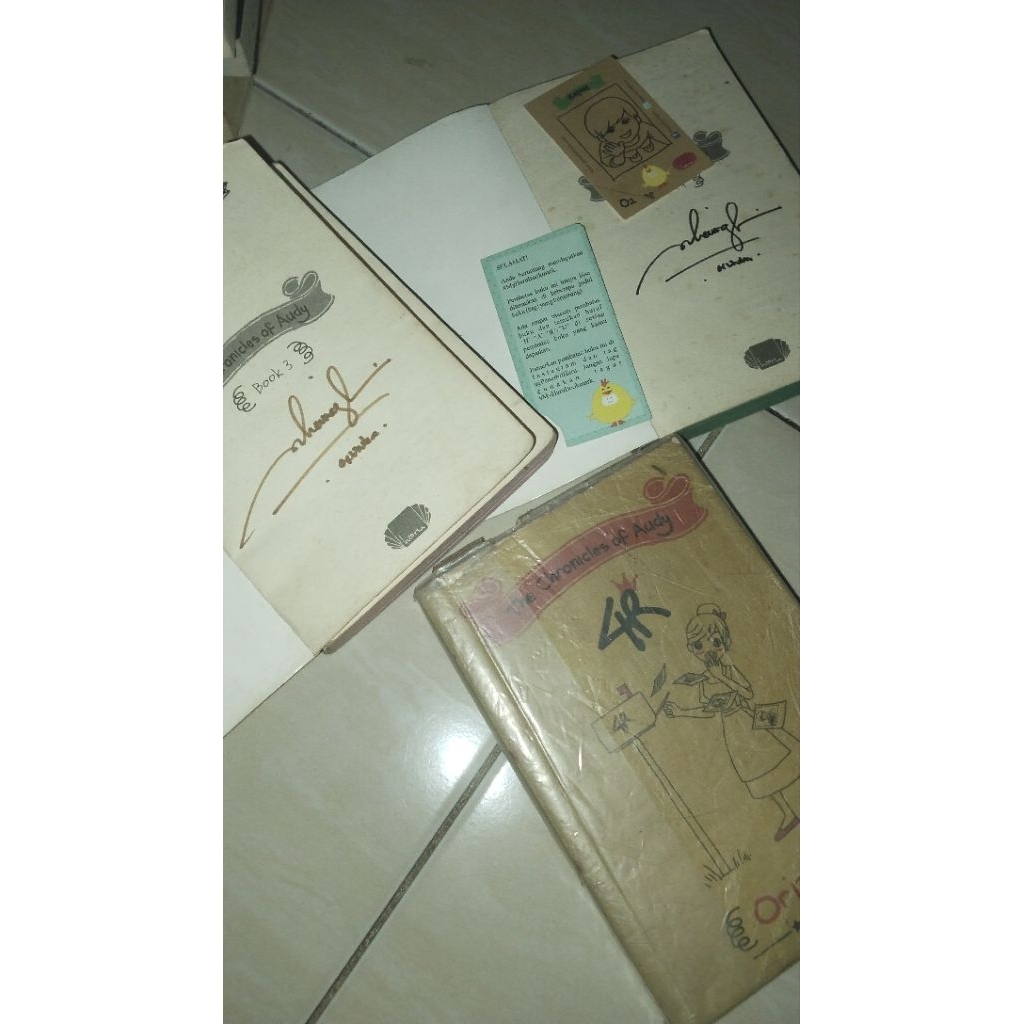 3 NOVEL ORIZUKA (TTD ORIGINAL) PAKET THE CHRONICLES OF AUDY