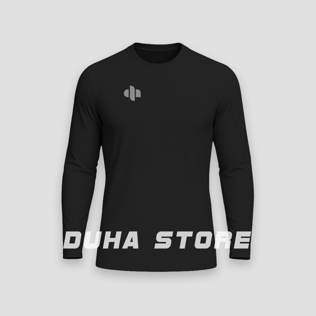 Longsleeve Jersey Sport Running Gym Duha Sportwear Pria Wanita