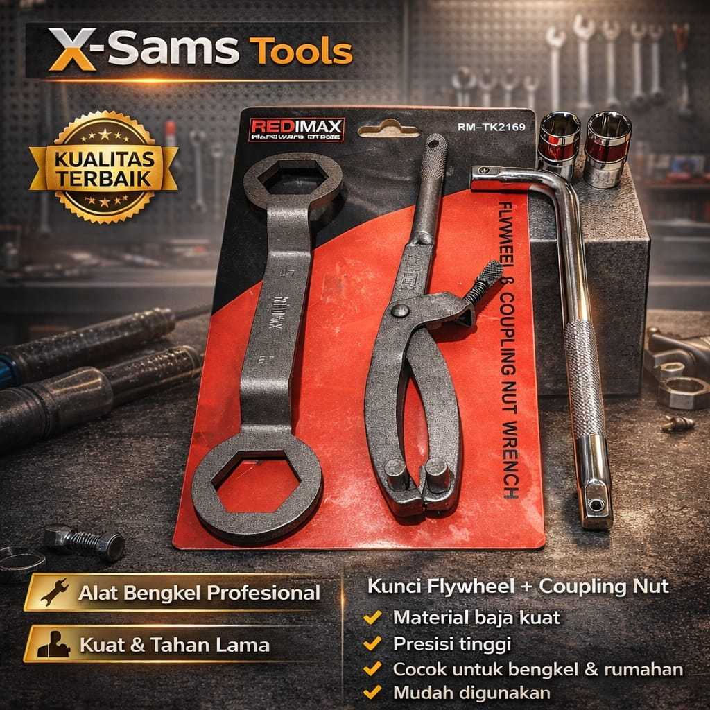 TERMURAH PAKET REDIMAX Treker CVT UNIVERSAL Kunci 39x41 Kunci Mata Shock 19mm, 22mm dan gagang kunci