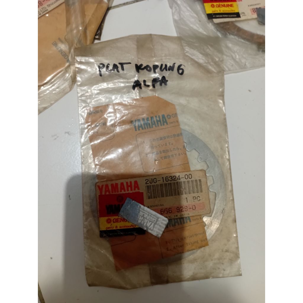 plat kopling yamaha alfa original