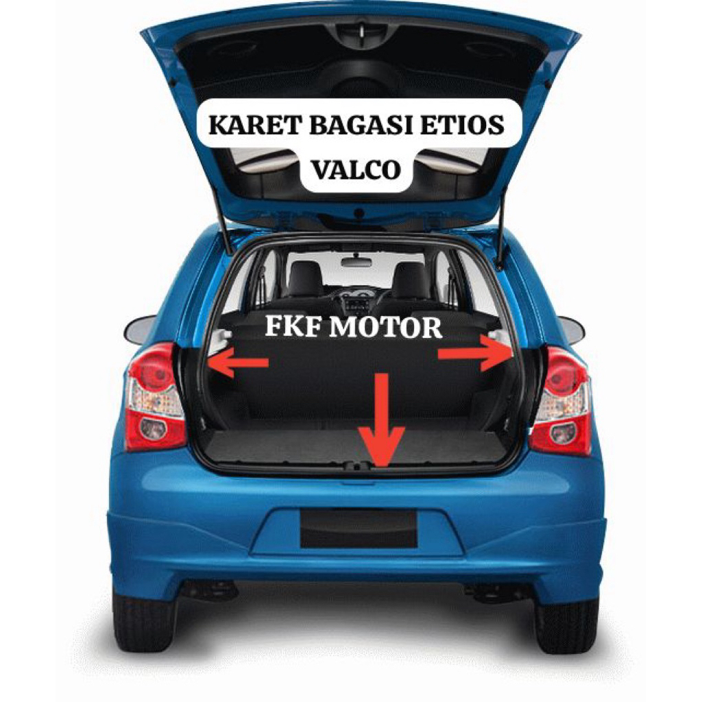KARET PINTU BAGASI BELAKANG ETIOS VALCO