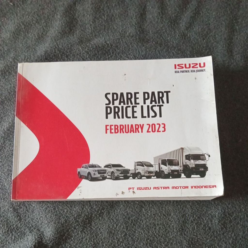 buku spare part price list februari 2023 pt isuzu astra motor indonesia