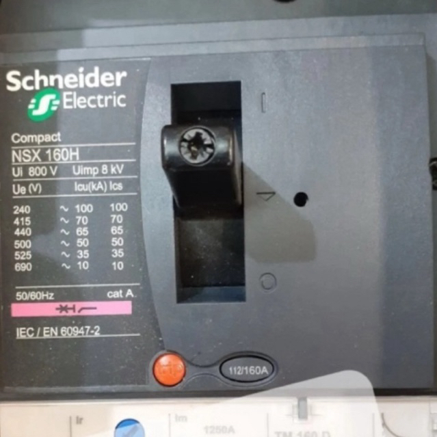 MCCB NSX160H 3Phase 160A 70kA LV430670 Schneider