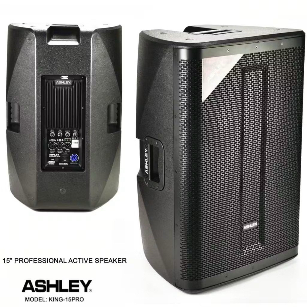 Speaker Aktif ASHLEY KING 15 PRO KING 15PRO KING15 PRO KING15PRO ORIGINAL 15 INCH Garansi Resmi 1 Ta