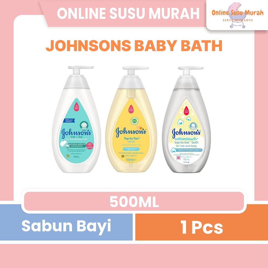 JOHNSON BABY BATH COTTON TOUCH / TOP TO TOE / MILK + RICE / BEDTIME 2IN1 500ML PRLA