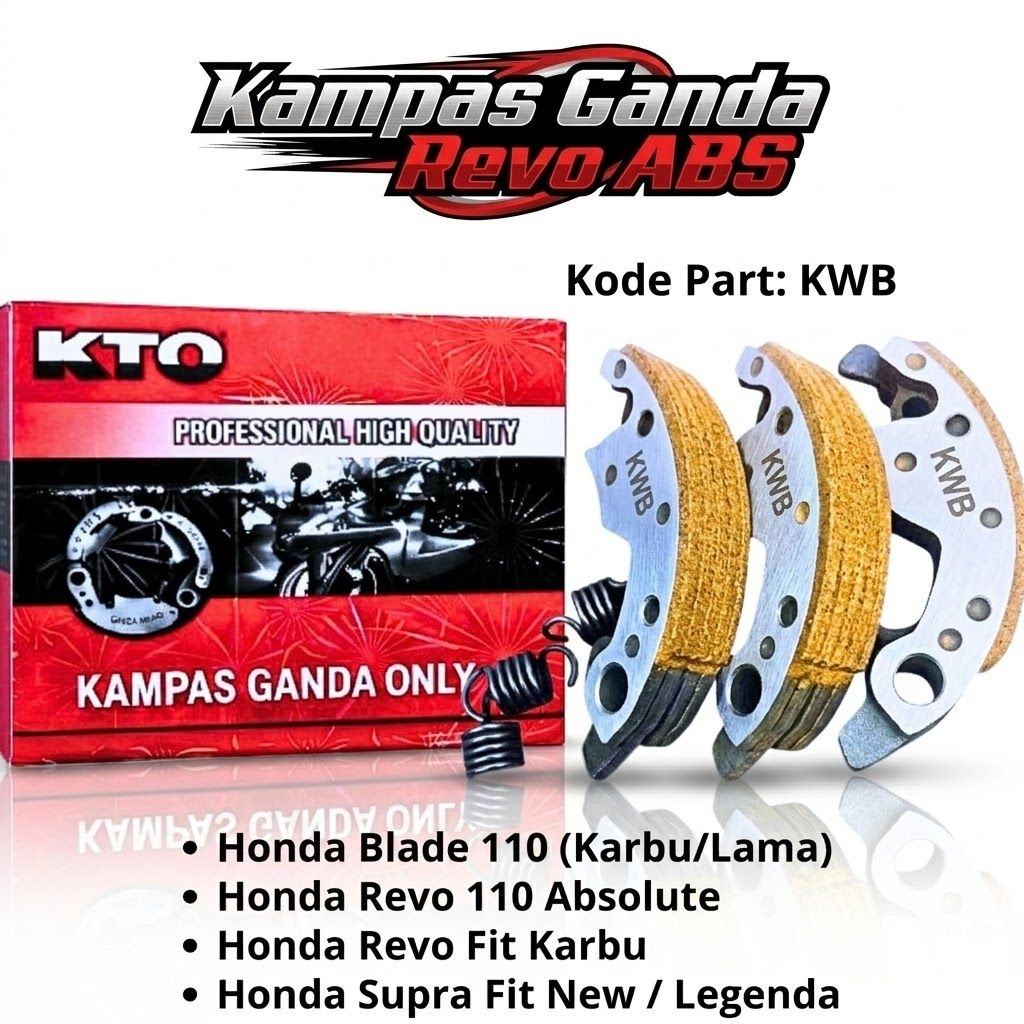 KAMPAS GANDA REVO ABSOLUTE GANDA KOPLING REVO FIT REVO 110 BLADE SUPRA FIT NEW
